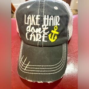 Vintage Distressed mesh ball cap